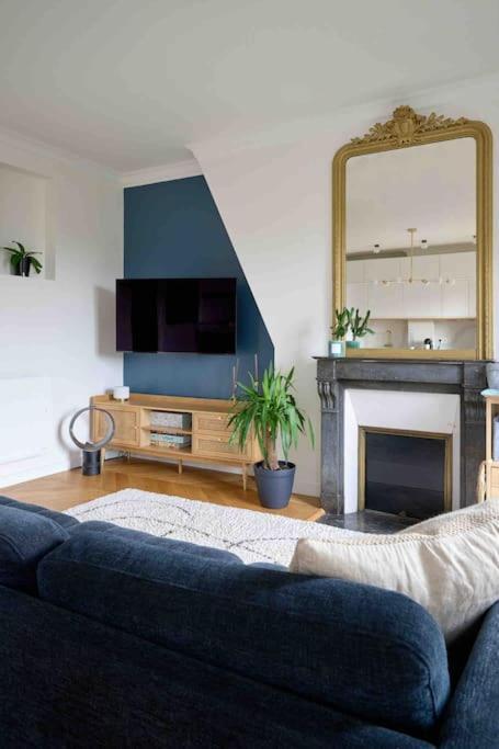 Appartement Marais - Parents Suite & Kids Room With Park View *