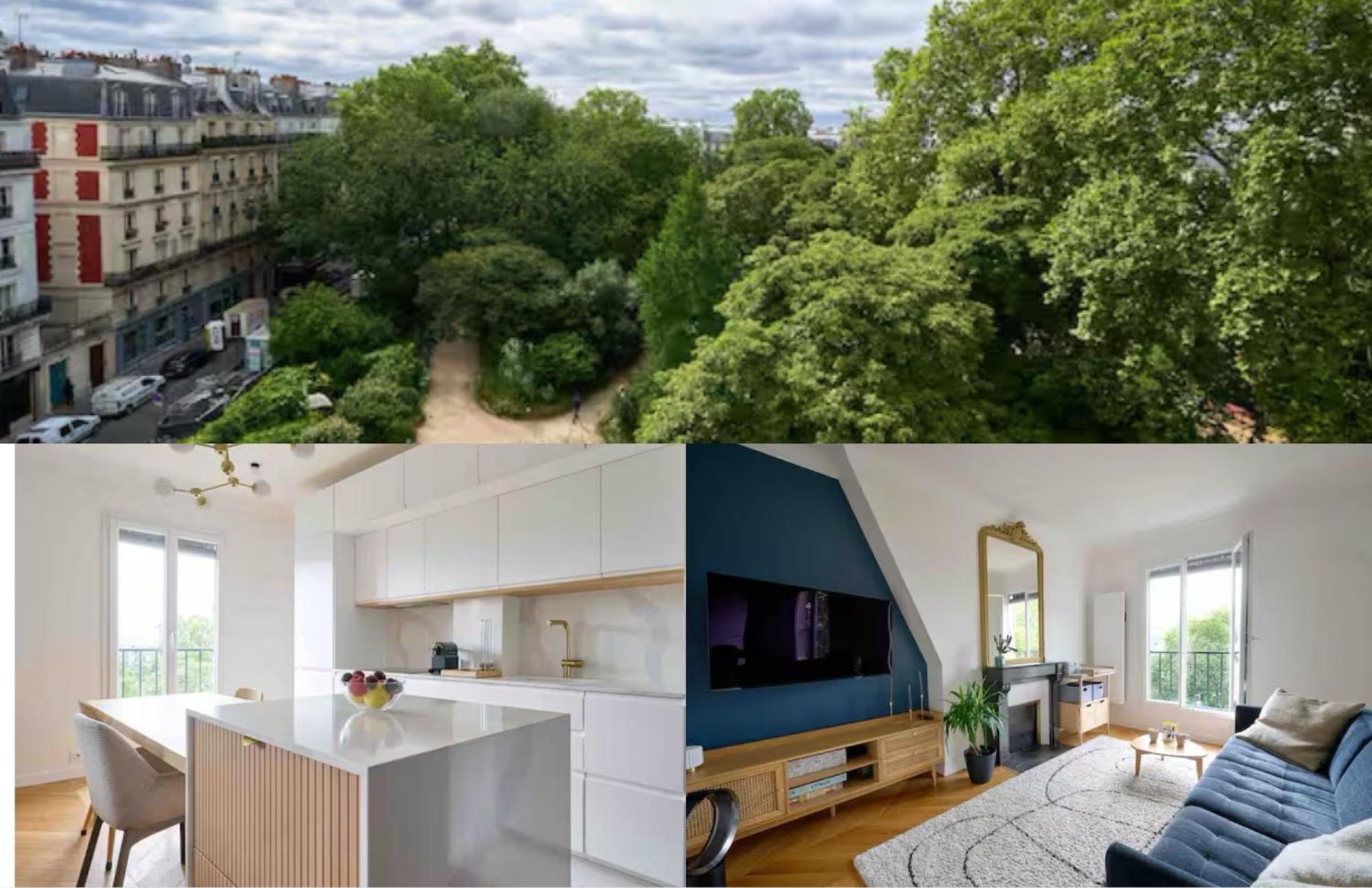 Appartement Marais - Parents Suite & Kids Room With Park View